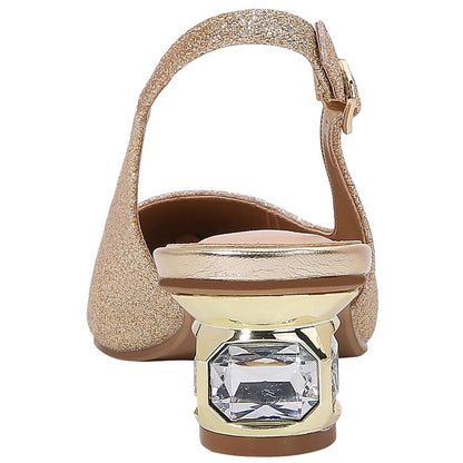 Lady Couture Saphire Pump 1.5” In Gold