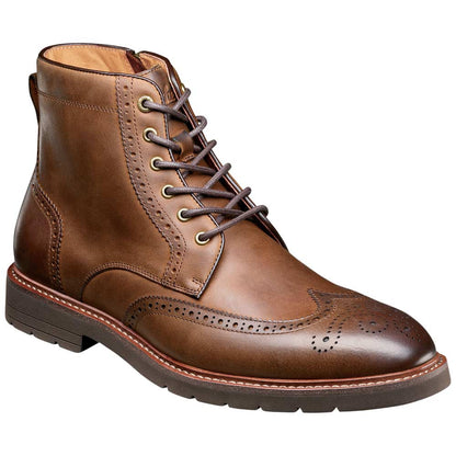 Florsheim Redford Brown Men's Wingtip Lace Up Boot