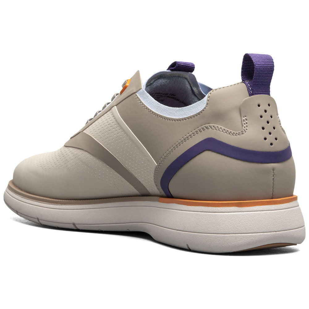 Stacy Adams Men’s Plain Toe Cream Elastic Lace Up Casual Hybrid Everidge