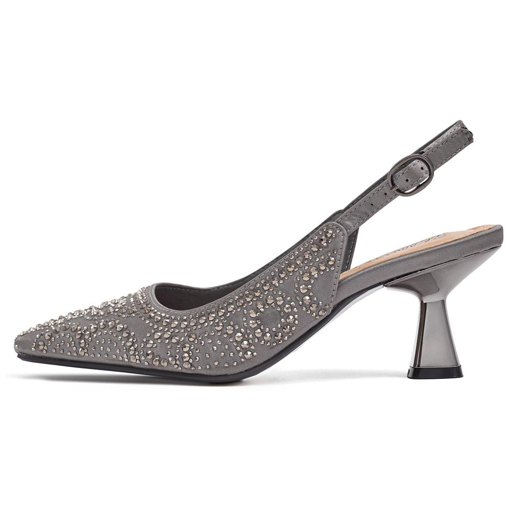 Lady Couture Lucy Pumps 2.5" Heels in Pewter