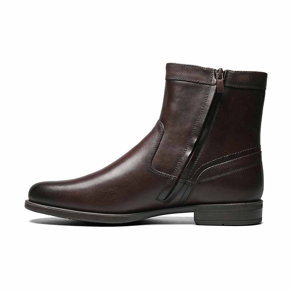 Florsheim Midtown Brown Zipper Boots