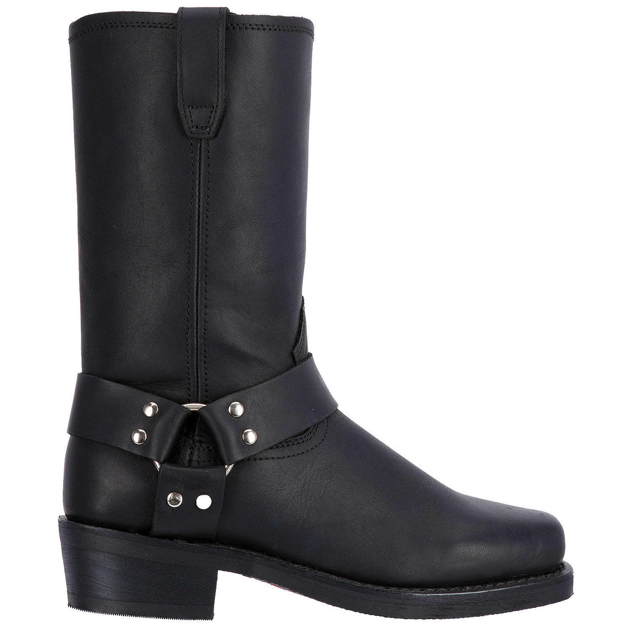 Dingo Dean Black Oil Resistant Leather Men's Biker Boot