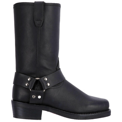 Dingo Dean Black Oil Resistant Leather Men's Biker Boot