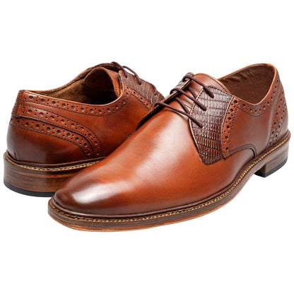 Stacy Adams Giorgetti Plain Toe Oxford - Cognac