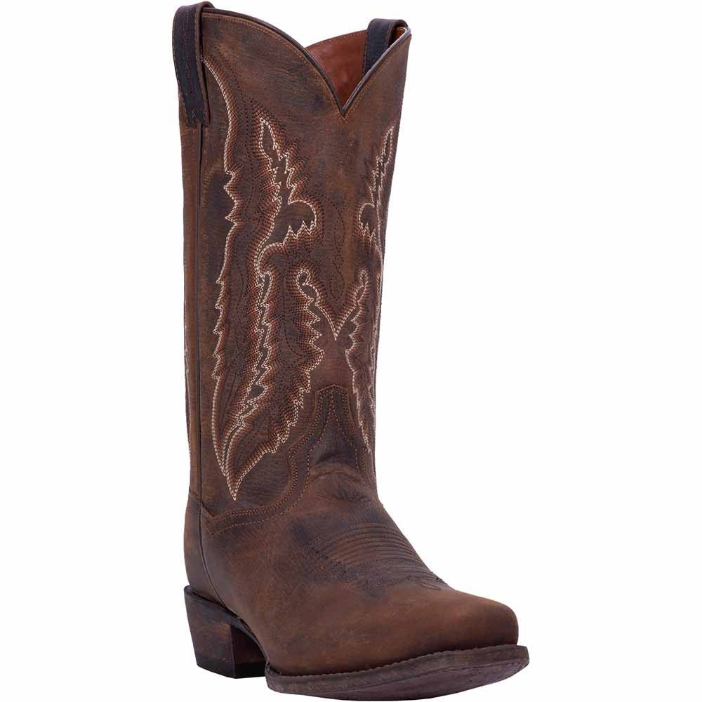 Dan Post Men’s Renegade Bay Apache 13” Cowboy Square Toe Leather Boot - shoeclassix.com