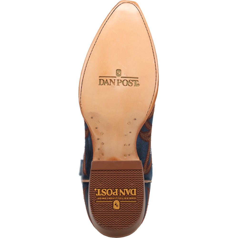 Dan Post Men’s Triton Blue 13” Snip Toe Cowboy Boot - shoeclassix.com