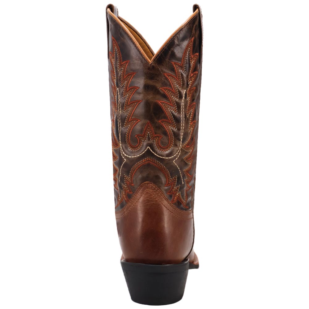 Laredo Kent Rust/Olive Square Toe Western Cowboy Leather Boot (USA Men Size)