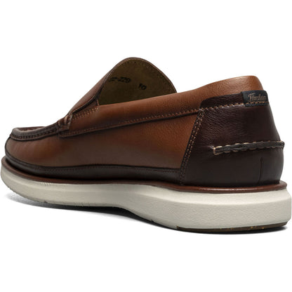 Florsheim Tropics Cognac Multi Moc Toe Venetian Slip On Shoes