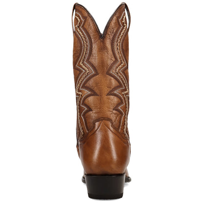 Dan Post Gallup Bay Apache/Pecan Leather Snip Toe Western Cowboy Boots