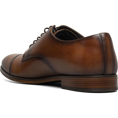 Stacy Adams William Cap Toe Oxford in Tan