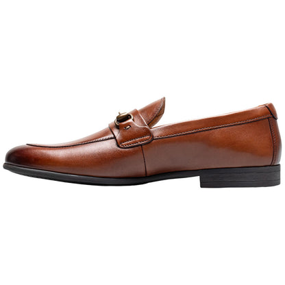 Florsheim Modena Moc Toe Bit Cognac Leather Loafer for Men