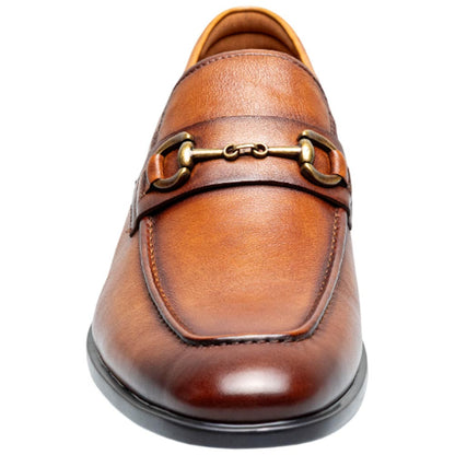 Florsheim Zaffiro Saddle Tan Moc Toe Bit Loafer II for Men