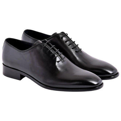 Corrente Men's Calfskin Lace-Up Oxford - Black