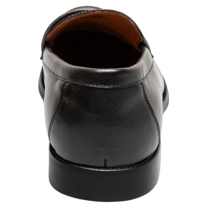 Florsheim Rucci Moc Toe Black Smooth Penny Loafer for Men