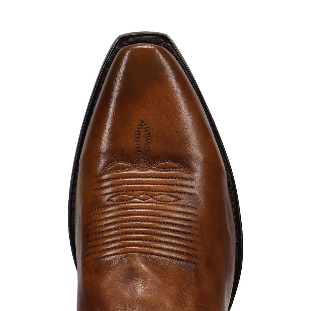 Dan Post Gallup Bay Apache/Pecan Leather Snip Toe Western Cowboy Boots