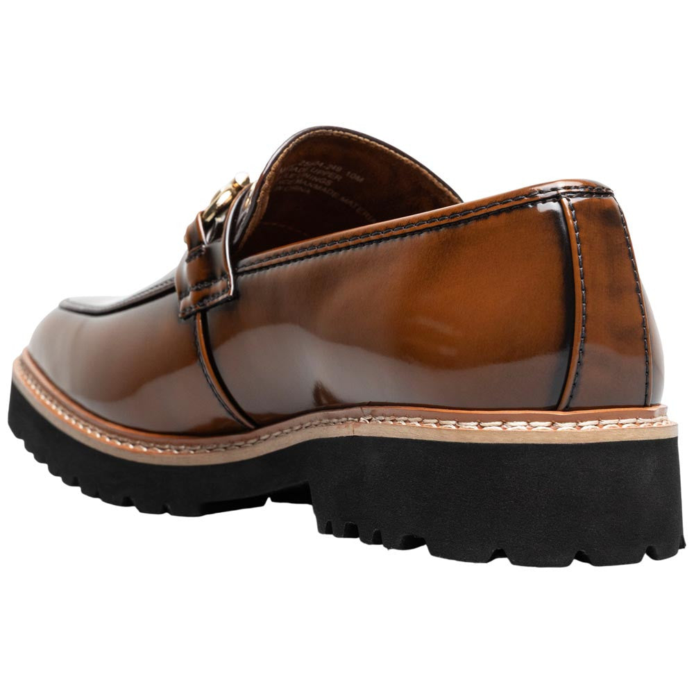 Stacy Adams Carabello Moc Toe Bit Slip-On - Brown Multi