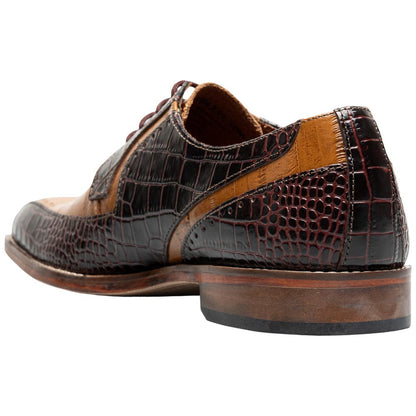 Stacy Adams Talamanco Bike Toe Oxford - Brown Multi