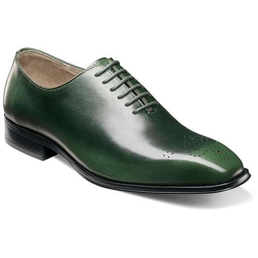 Hallquist Plain Toe Oxford | Stacy Adams Dress Shoes in Green for Men