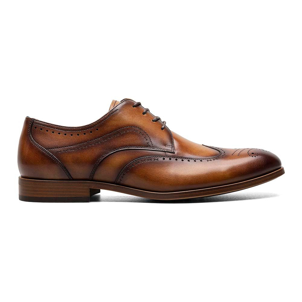 Brayden Wingtip Oxford | Stacy Adams Dress Shoes in Tan for Men
