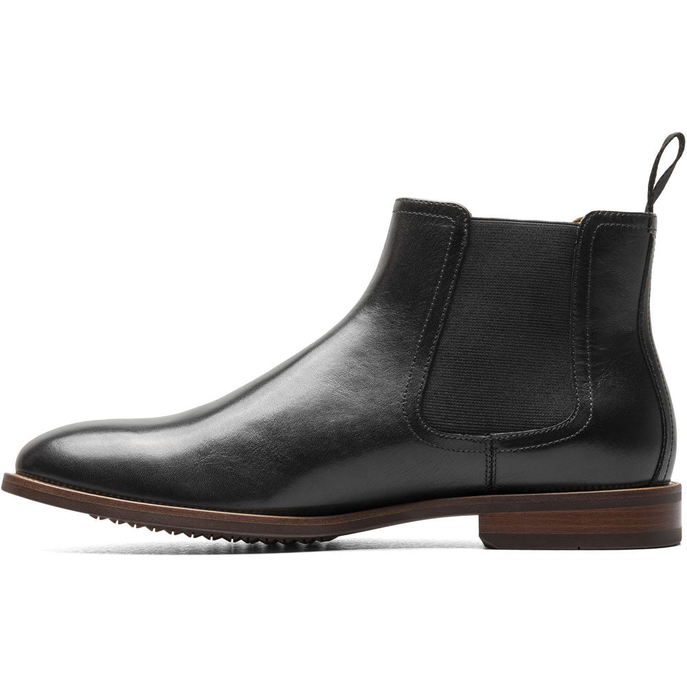 Florsheim Rucci Plain Toe Gore Black Boots