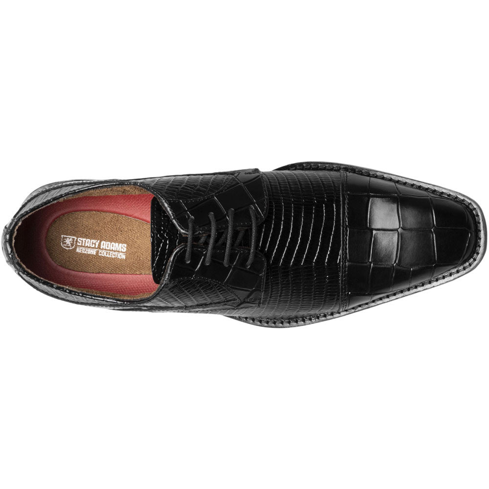Stacy Adams TEDESCO Black Cap Toe Oxford Shoes