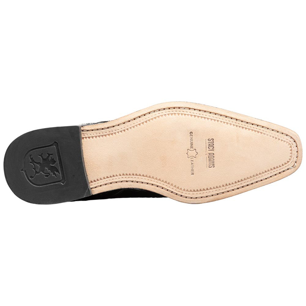 Stacy Adams Talamanco Bike Toe Oxford - Black