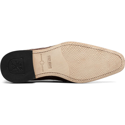 Stacy Adams Tristano Modified Bike Toe Oxford in Cognac
