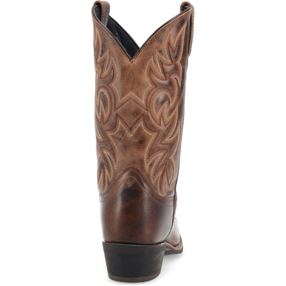 Laredo Breakout Rust/Brown Square Toe Leather Western Cowboy Boots (US Men Size)