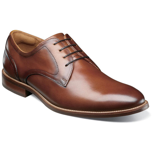 Rucci PlainToe Oxford | Florsheim Cognac Dress Shoes for Men