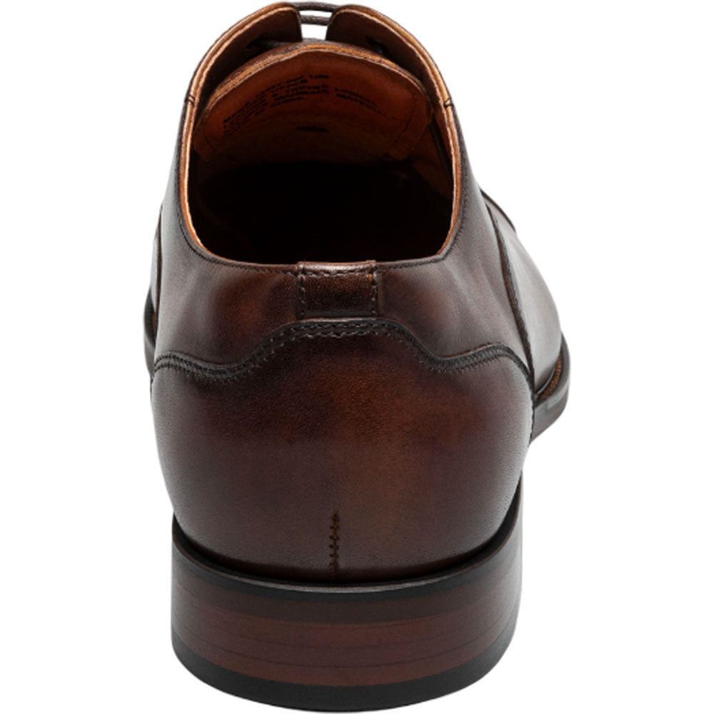 Florsheim Sorrento Brown Smooth Leather Cap Toe Balmoral Oxford
