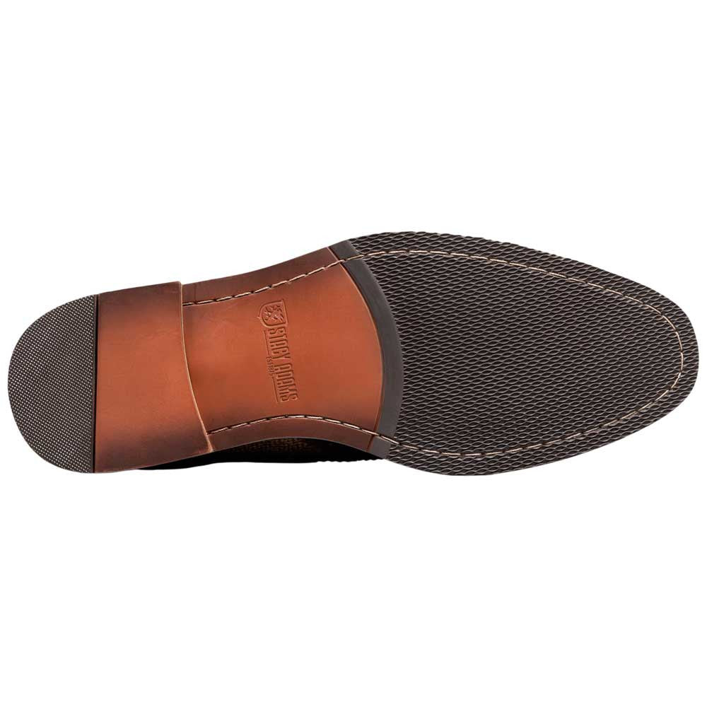 Stacy Adams Finnegan Wingtip Lace-Up Boot - Brown Tumbled
