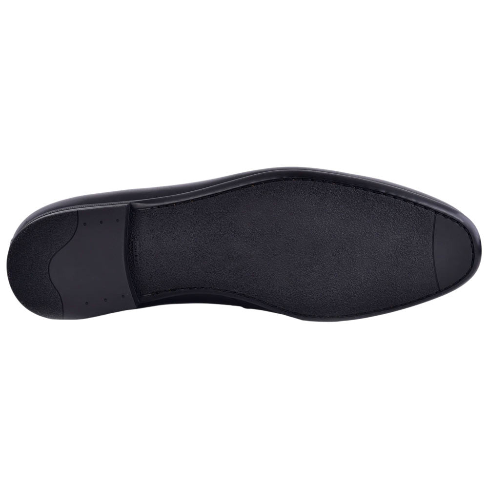 Corrente Men's Horsebit Loafer - Black
