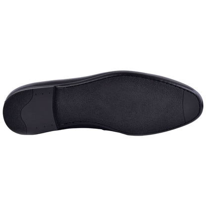 Corrente Men's Horsebit Loafer - Black