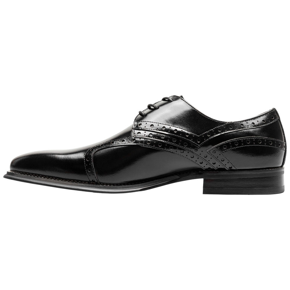 Stacy Adams Alexander Plain Toe Oxford - Black