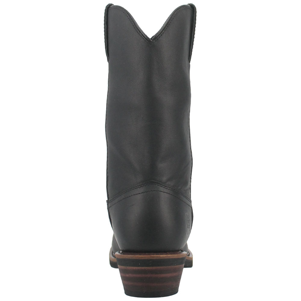 Dan Post Men’s Albuquerque 12” Round Toe Black Leather Cowboy Boot