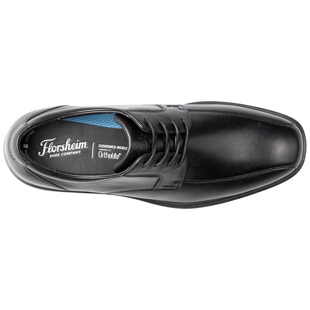 Florsheim Men's Waterproof Bike Toe Black Oxford Forecast II