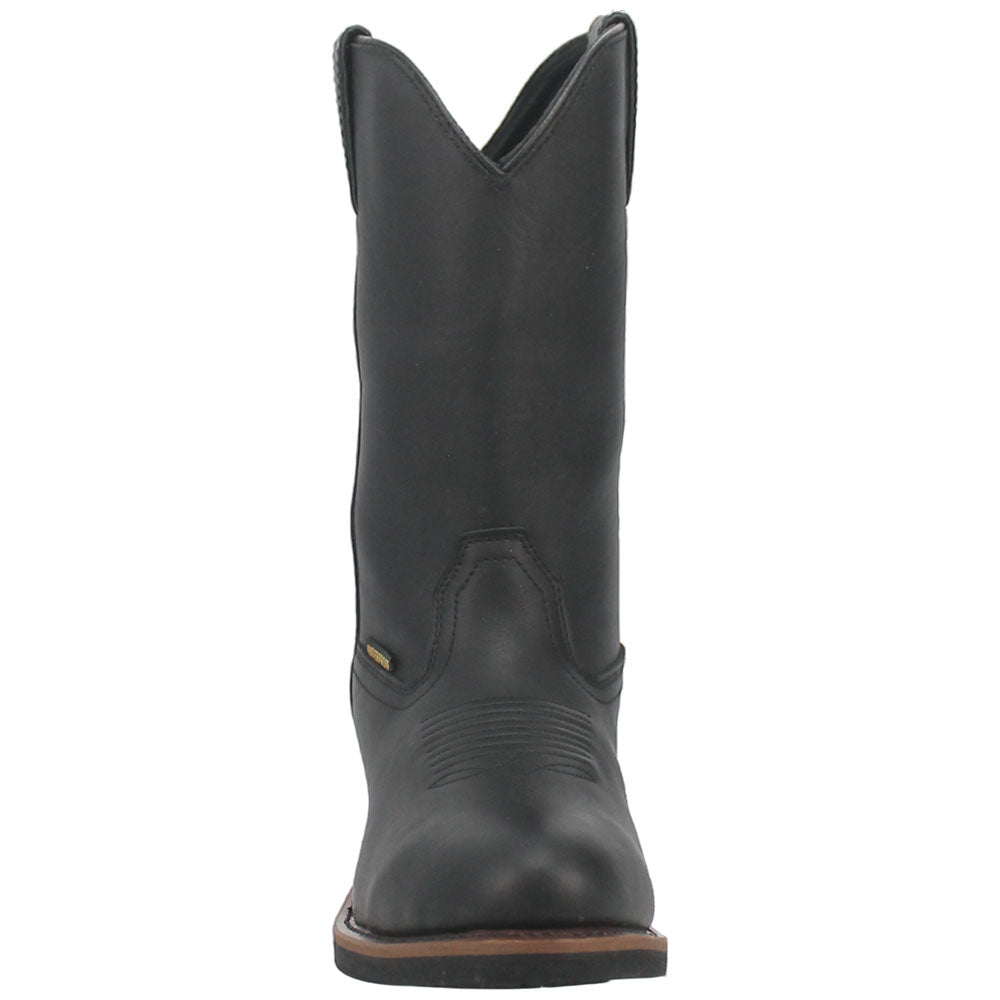 Dan Post Men’s Albuquerque 12” Round Toe Black Leather Cowboy Boot