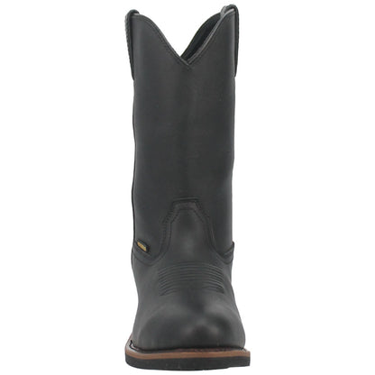 Dan Post Men’s Albuquerque 12” Round Toe Black Leather Cowboy Boot