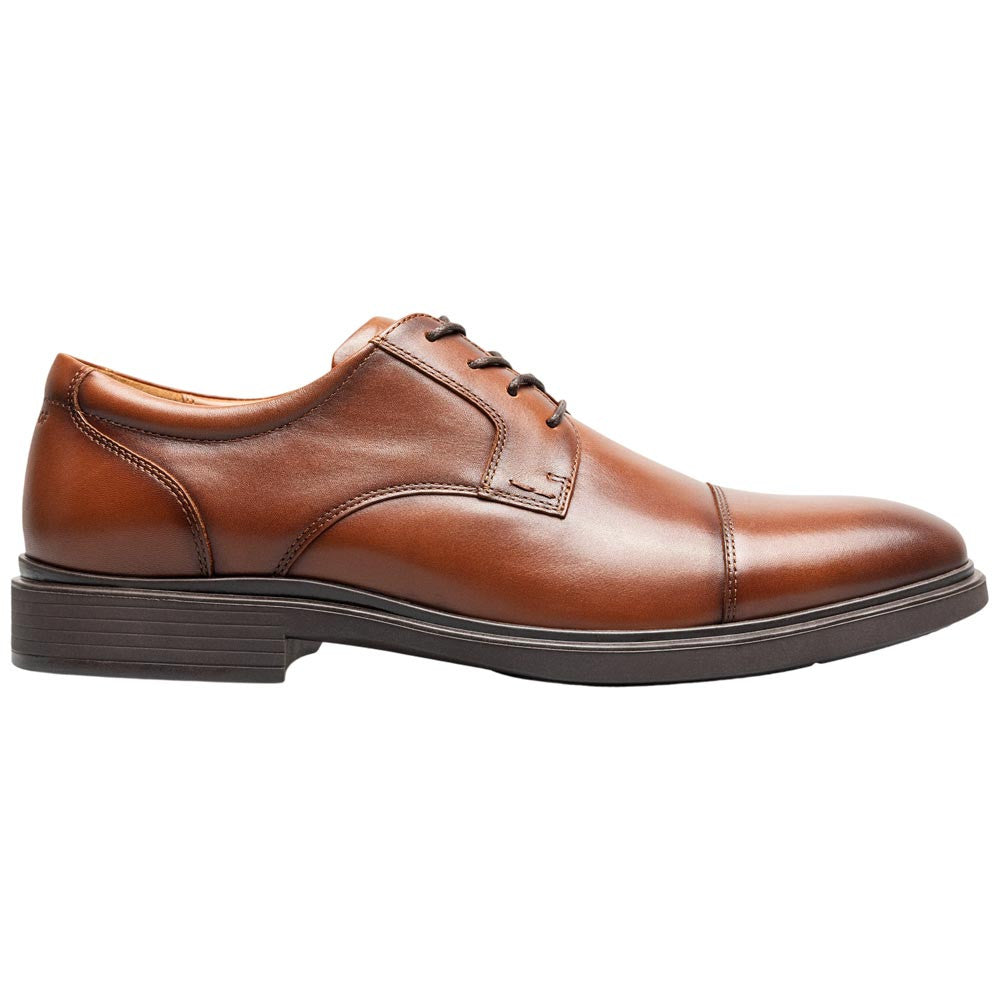 Florsheim Men's Waterproof Cap Toe Cognac Oxford Forecast II