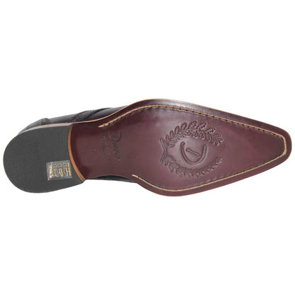 Duca Trento Men's Shoes - Purple Crocodile Print - Calf-Skin Leather Slip-On