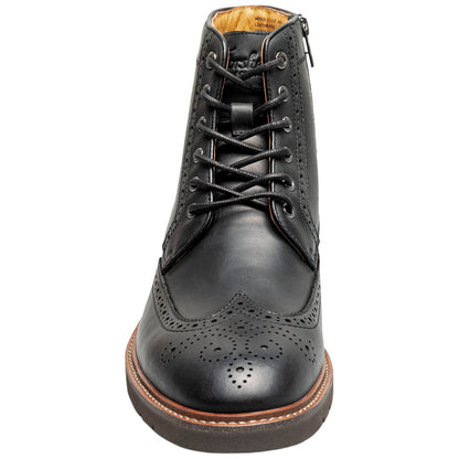 Florsheim Redford Black Men's Wingtip Lace Up Boot