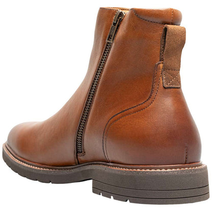 Florsheim Redford Cognac Men's Plain Toe Side Zip Boot