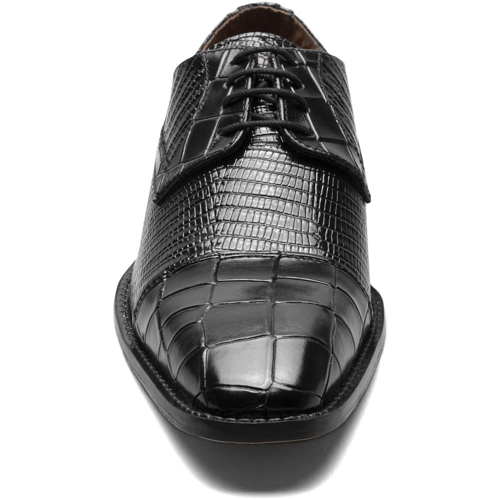 Stacy Adams TEDESCO Black Cap Toe Oxford Shoes
