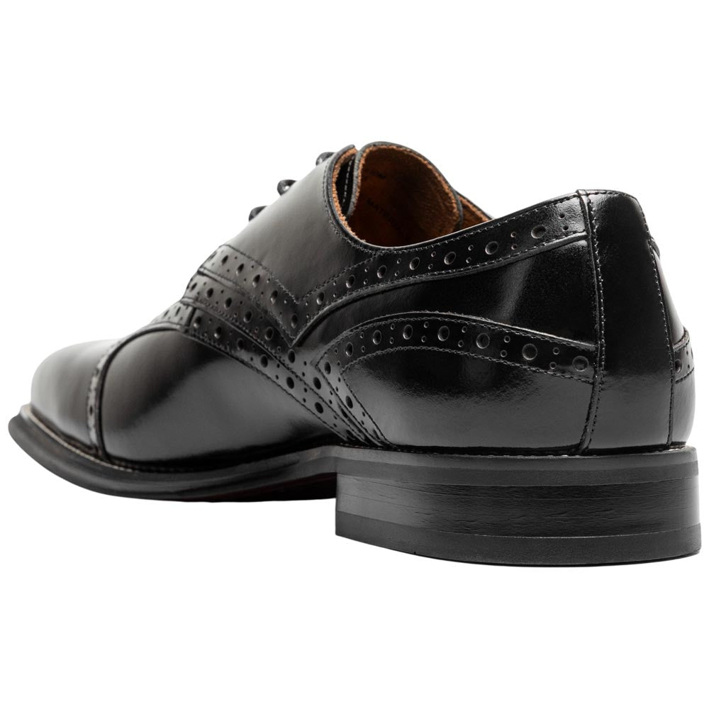 Stacy Adams Alexander Plain Toe Oxford - Black