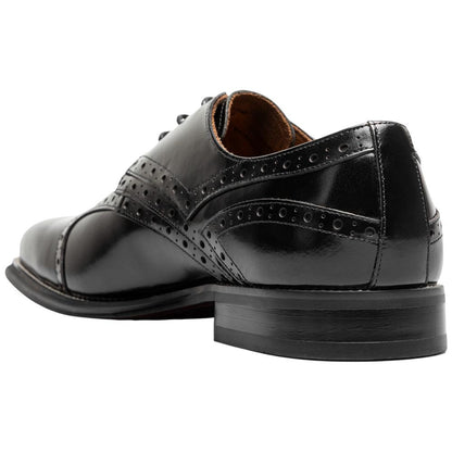 Stacy Adams Alexander Plain Toe Oxford - Black