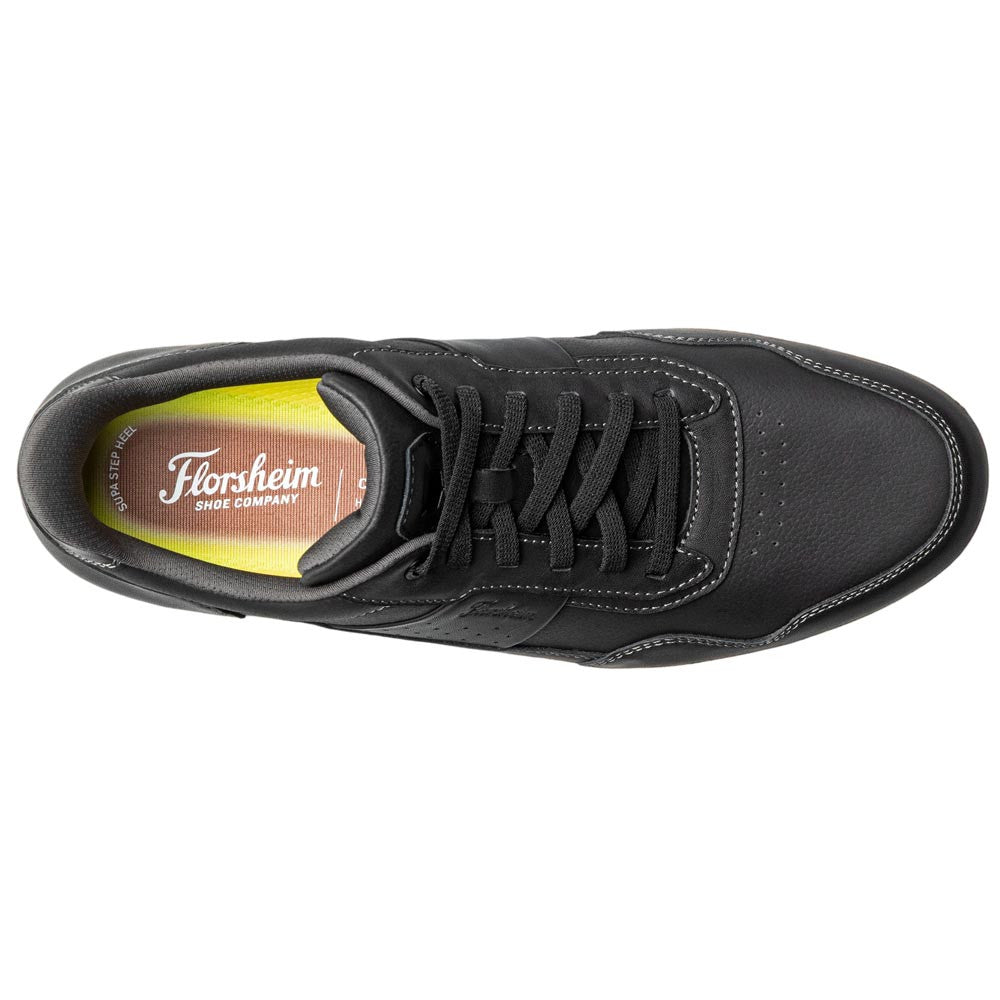 Florsheim Crosstour Men's Black Nappa Leather Hands Free Casual Lace Up Shoe
