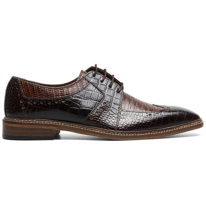 Travato Wingtip Oxford | Stacy Adams Dress Shoes in Brown & Cognac Multi for Men