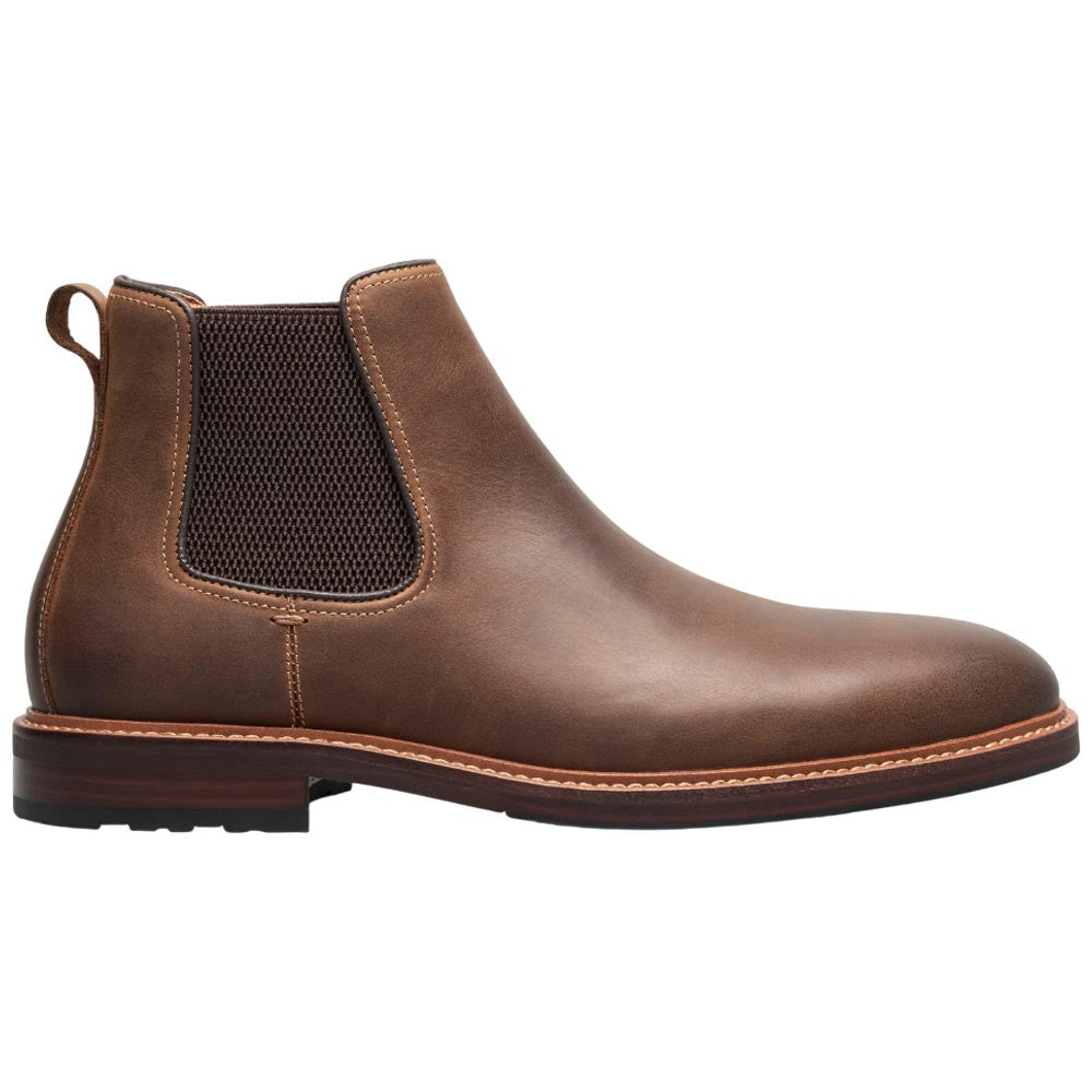 Florsheim Anthem Plain Toe Brown Leather Chelsea Boot for Men
