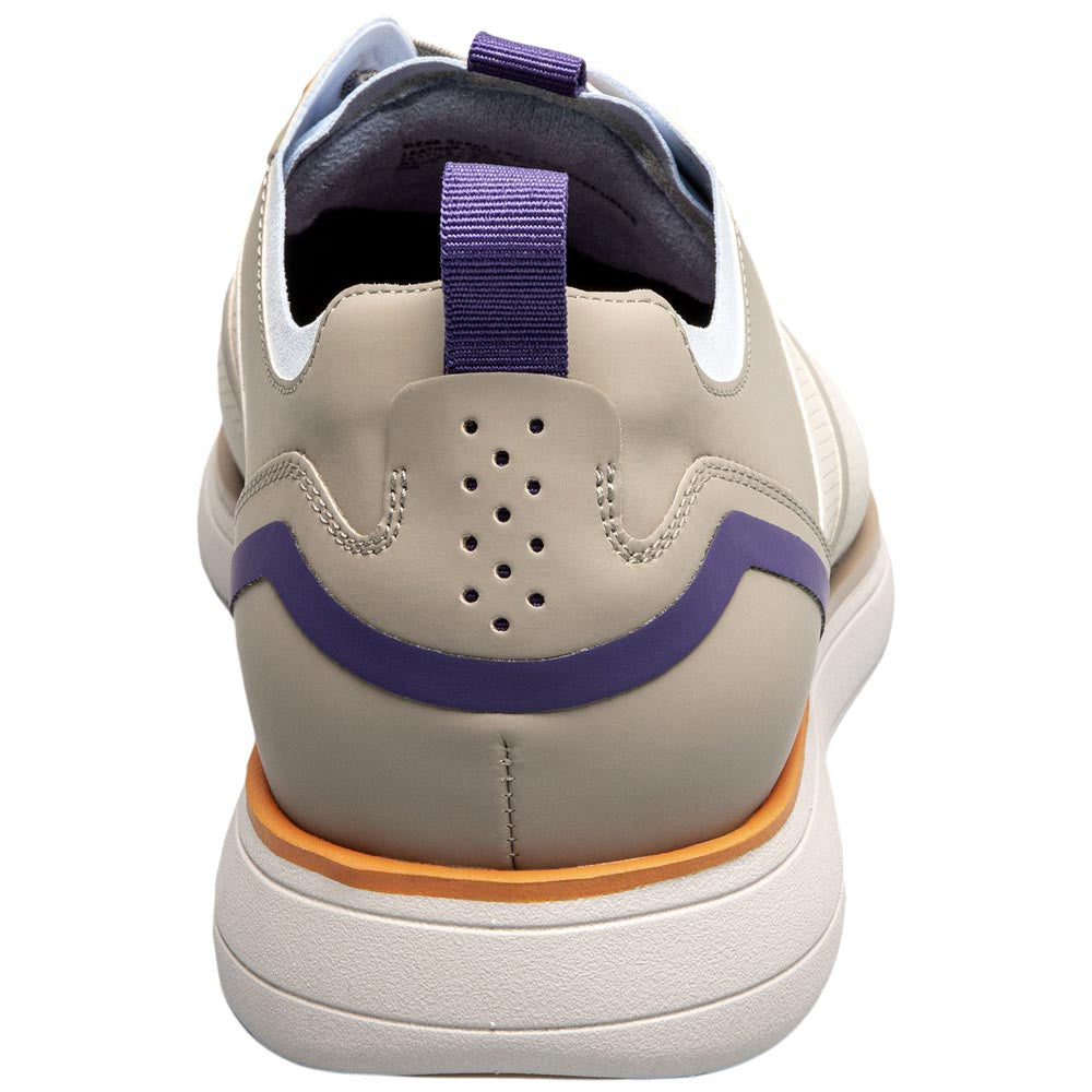 Stacy Adams Men’s Plain Toe Cream Elastic Lace Up Casual Hybrid Everidge