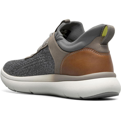 Florsheim Fleet Gray Knit Elastic Lace Men's Sneaker